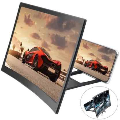 12 Inch Protable Mobile Phone Screen Amplifier Pull-out Screen Magnifier HD Large Screen NationalBazaar