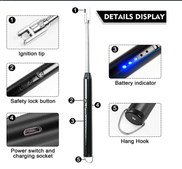 Electric USB Lighter NationalBazaar