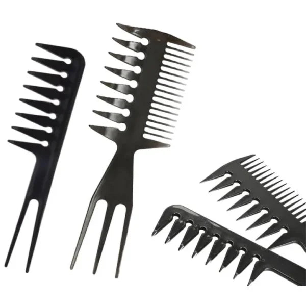 Hair Comb Set Professional Saloon – Pack Of 10 Tail Comb Kit Hair Cutting Comb Set NationalBazaar