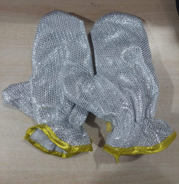 Multipurpose Wire Dishwashing Gloves | Dishwashing Rags For Wet And Dry NationalBazaar